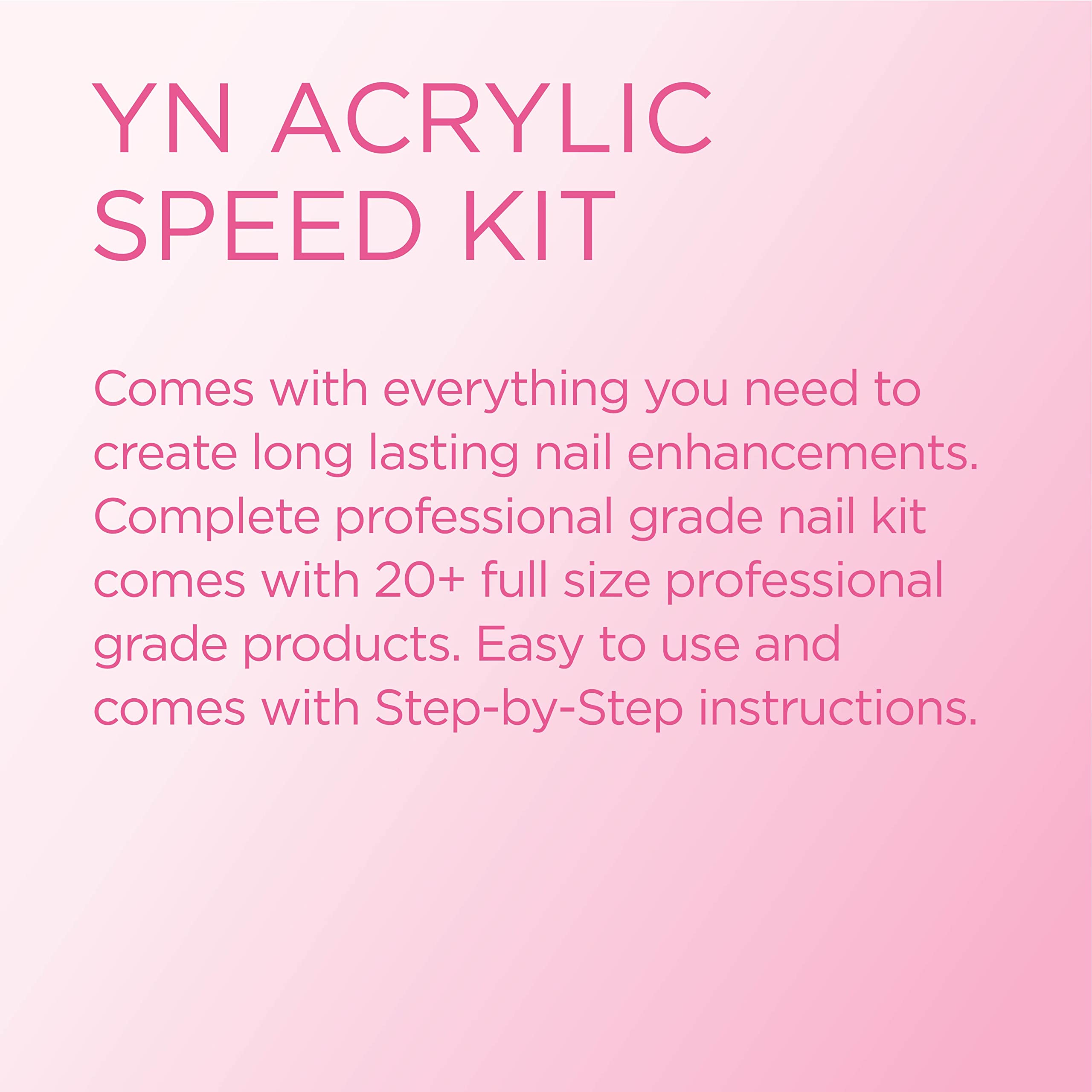 Young Nails Professional Manicure Kit - Complete Starter Set for Beginners & Nail Artists | Includes Essential Tools for Home & Salon Use | Perfect for DIY Nails, Gel Polish Application & Professional Nail Care