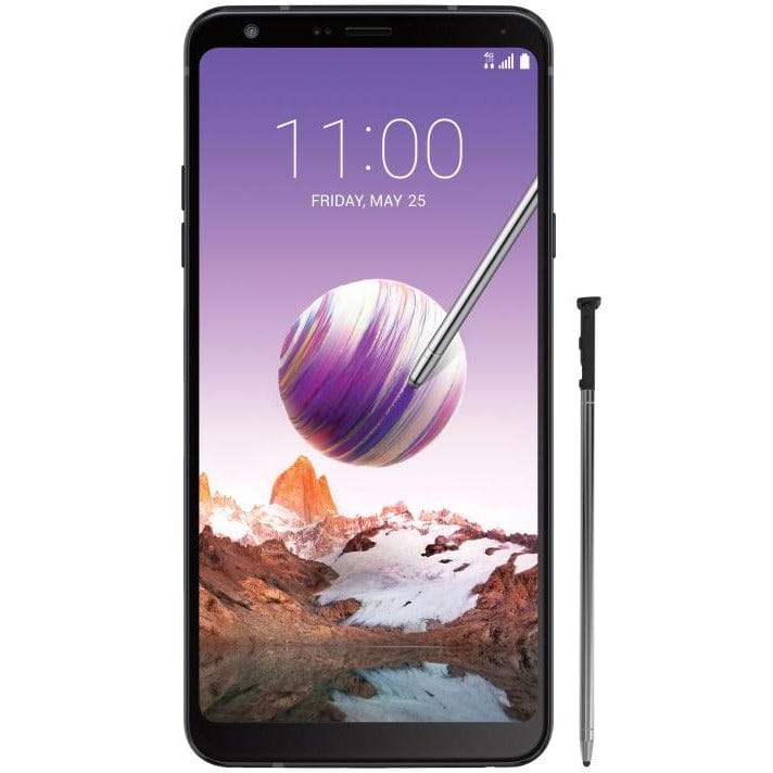 Unlocked LG Stylo 4+ 32GB Smartphone - Aurora Black - 6.2