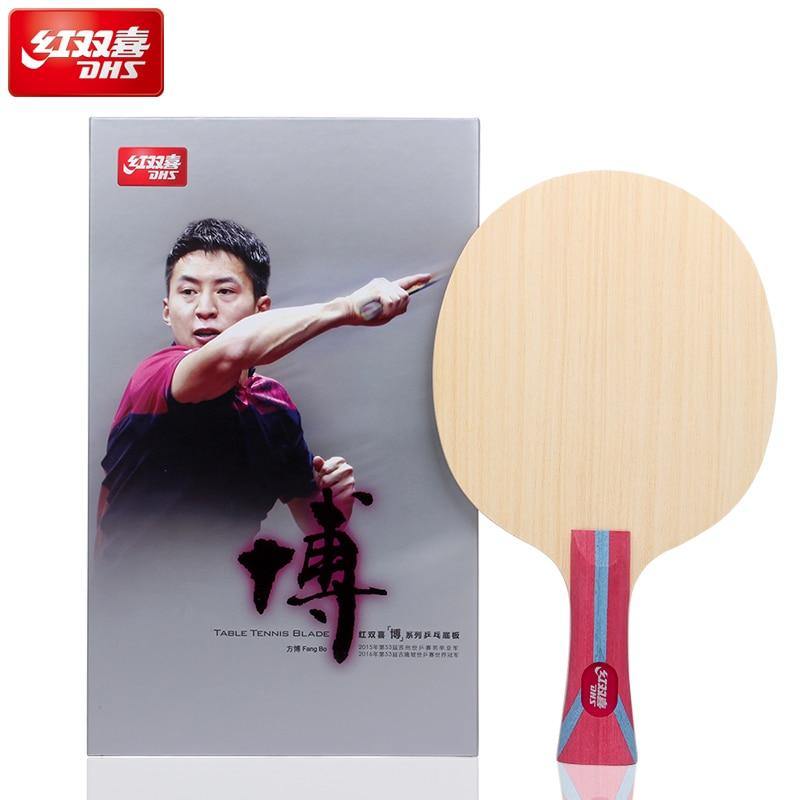 DHS B2X Fang Bo Shakehand Table Tennis Racket with FL Blade - Professional Ping Pong Paddle for Competitive Play & Training