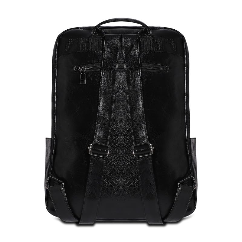 Stylish French Accent Men's Waterproof Travel Backpack - Casual Daypack with Zipper Closure & Adjustable Shoulder Straps - Perfect for Work, School, and Outdoor Adventures (One Size Fits Most)