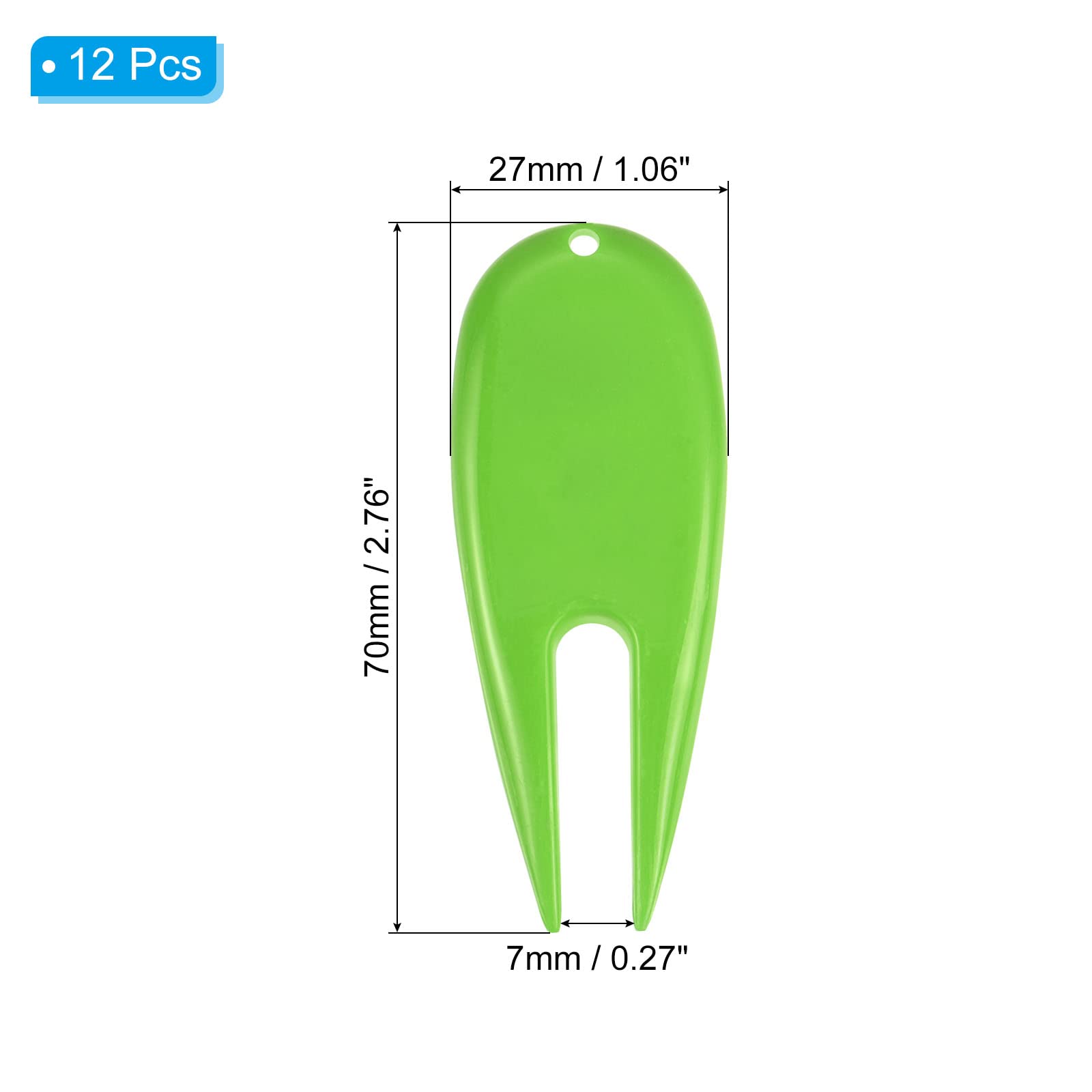 PATIKIL Golf Divot Tool with Ball Marker - Premium Golf Repair Tool for Men & Women - Perfect for Fixing Ball Marks on Greens & Course Maintenance