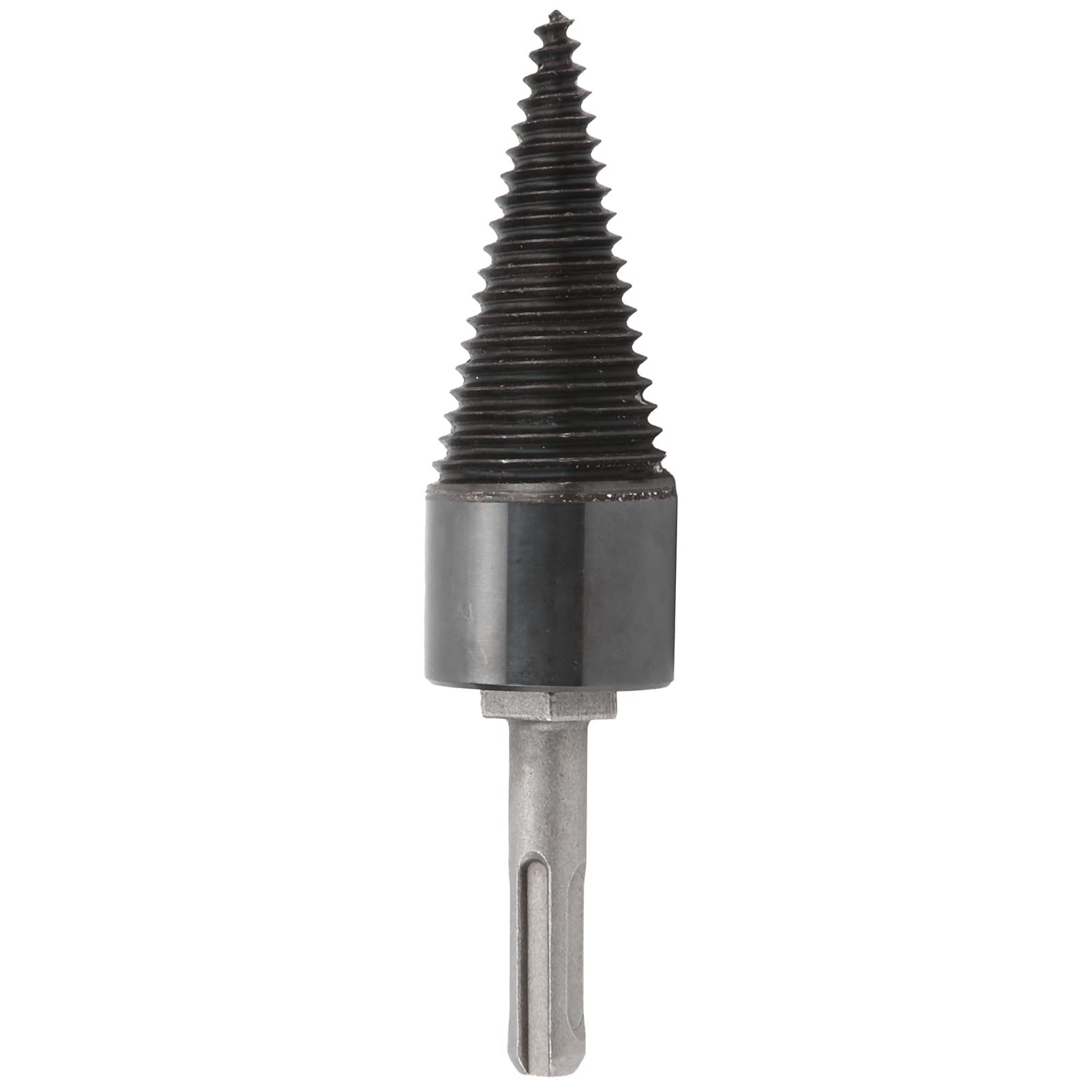 Wood Splitting Tool - Heavy Duty Firewood Drill Bit for Oak, Plane Tree & Hardwood - Wood Cone Punch Splitter for Easy Firewood Cutting | Perfect for Camping, Fireplaces & Wood Stoves