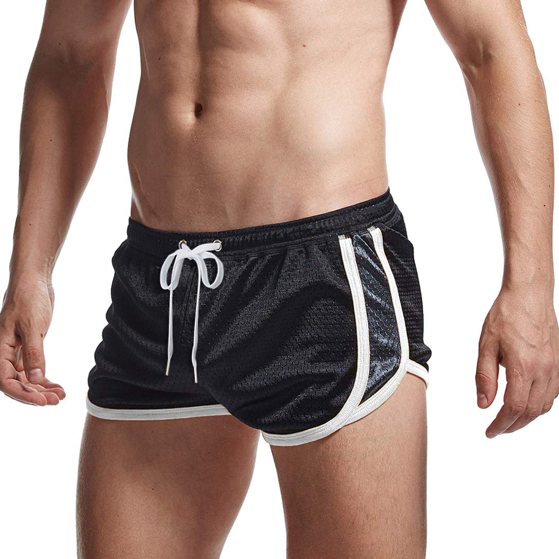 **AIMPACT Men's Running Shorts - Breathable Workout Gym Shorts for Men, Quick-Dry Athletic Shorts with Pockets - Perfect for Jogging, Training & Casual Wear**