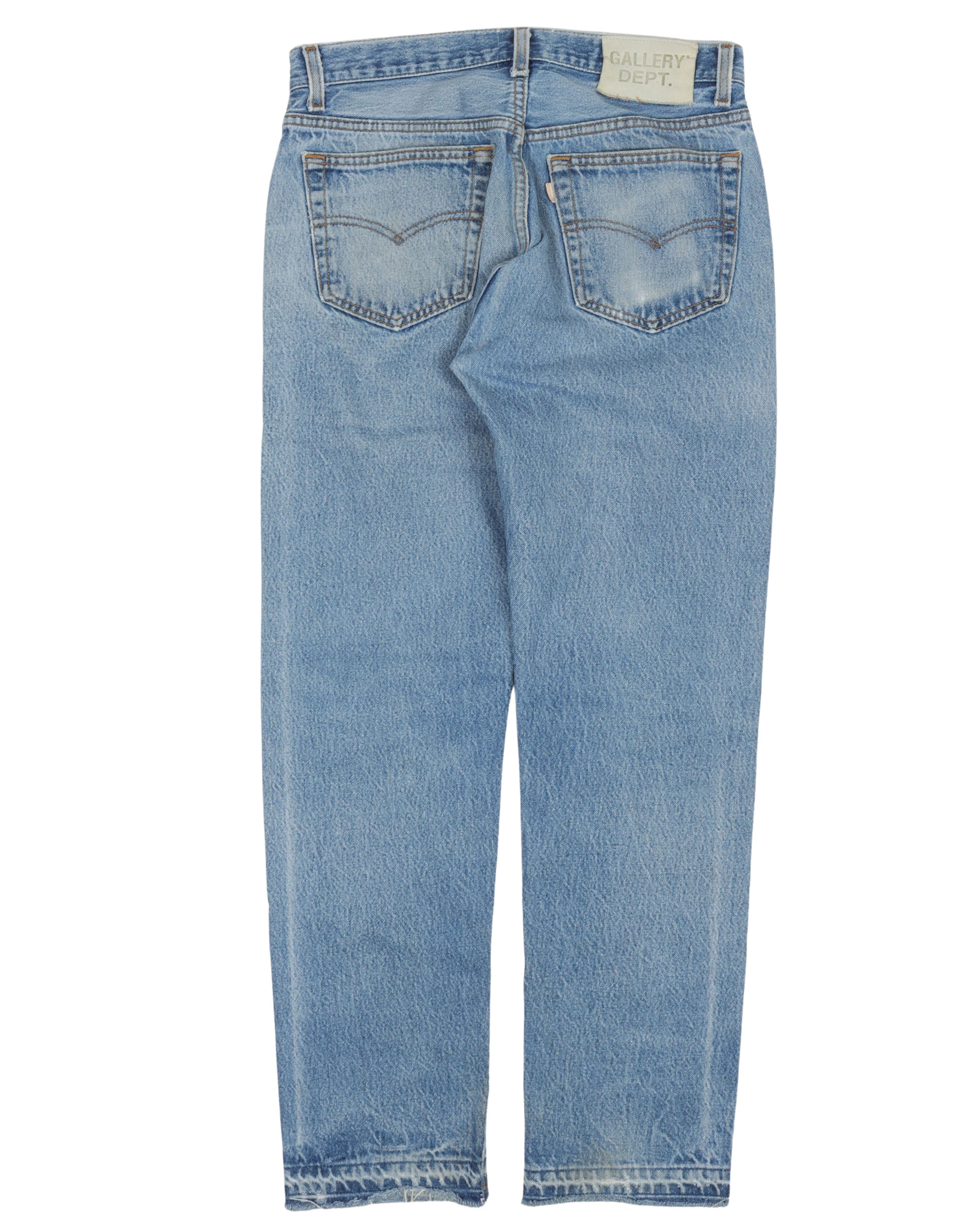 5001 Repaired Jeans - Vintage Distressed Denim Pants for Men & Women | Perfect for Casual Wear, Street Style & Fashion Outfits