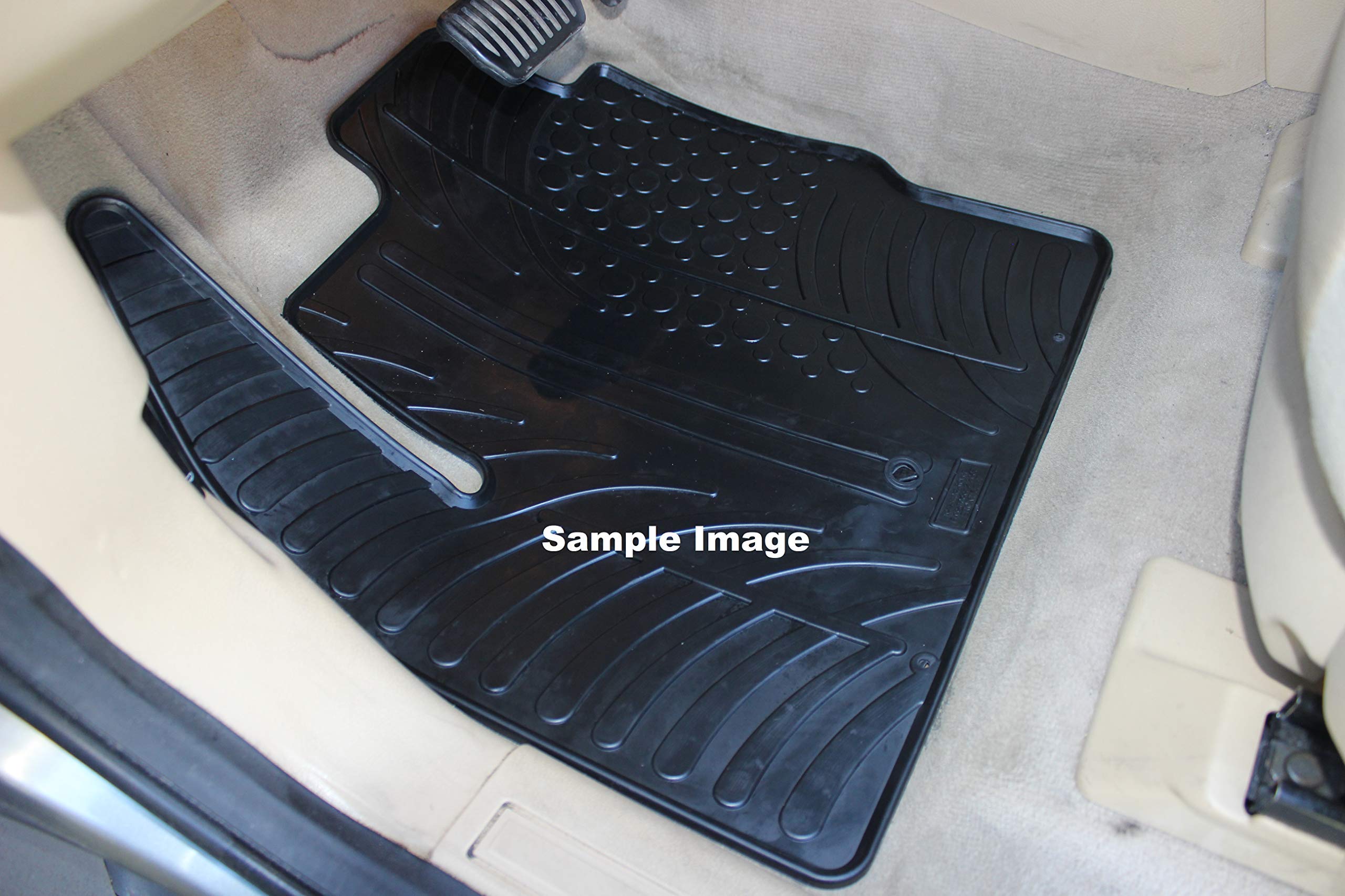 Custom Fit All-Weather Rubber Floor Mats for Land Rover LR2 2007-2015 - No Trimming Required, Perfect Fit, Durable Protection Against Rain, Mud & Snow - Ideal for Off-Roading, Daily Commutes & Winter Driving