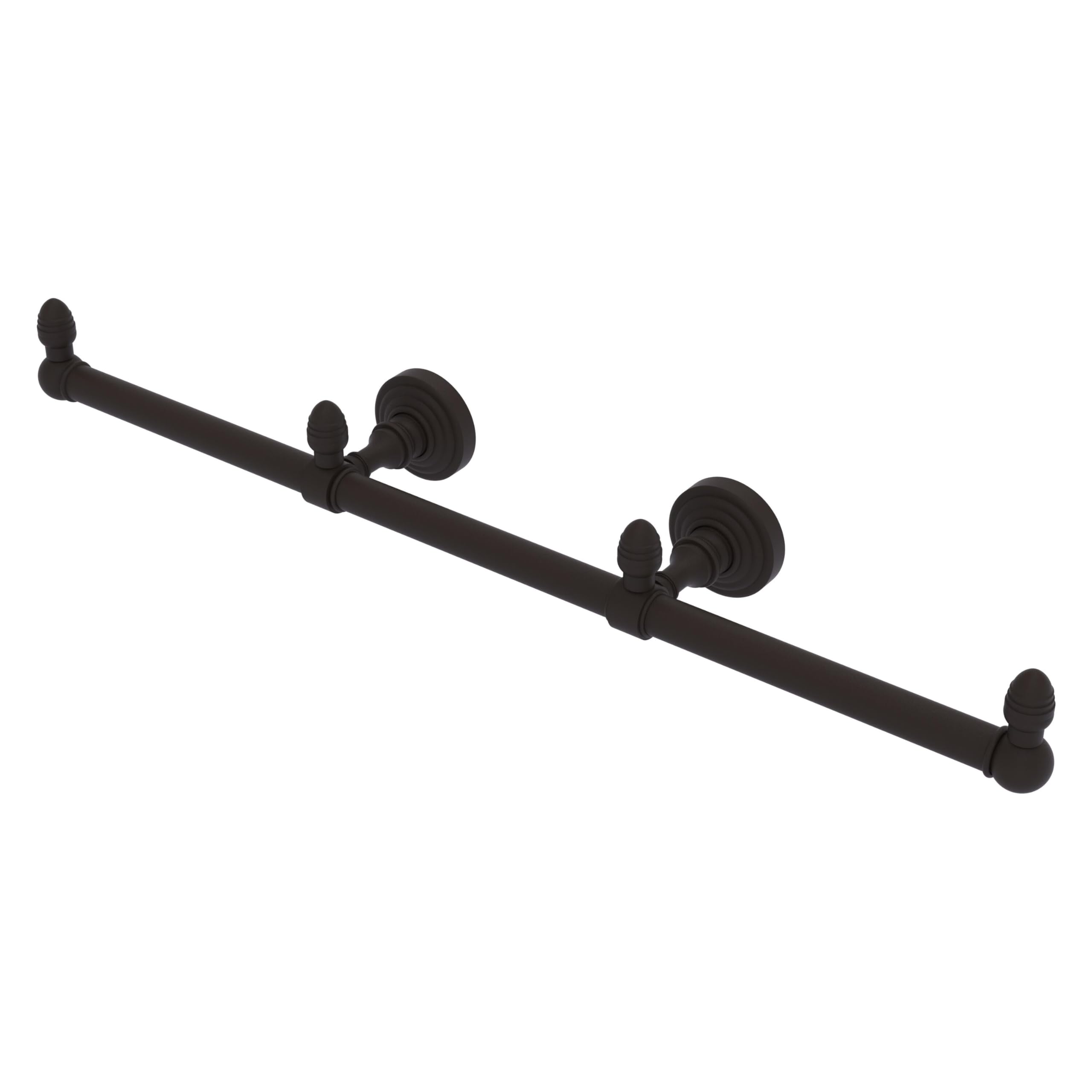 Allied Brass BPWP-HTB-3-ORB Waverly Place Collection 3-Arm Bathroom Towel Holder, Oil Rubbed Bronze - Perfect for Guest Bathrooms, Powder Rooms & Luxury Home Decor
