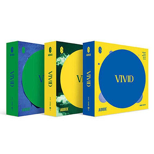 AB6IX [VIVID] 2nd EP Album [I] GREEN Version - K-POP CD with 80p Photobook, Photocards, Postcard, Stickers & Collectibles | Perfect for K-POP Fans, Gift Giving & Music Collectors