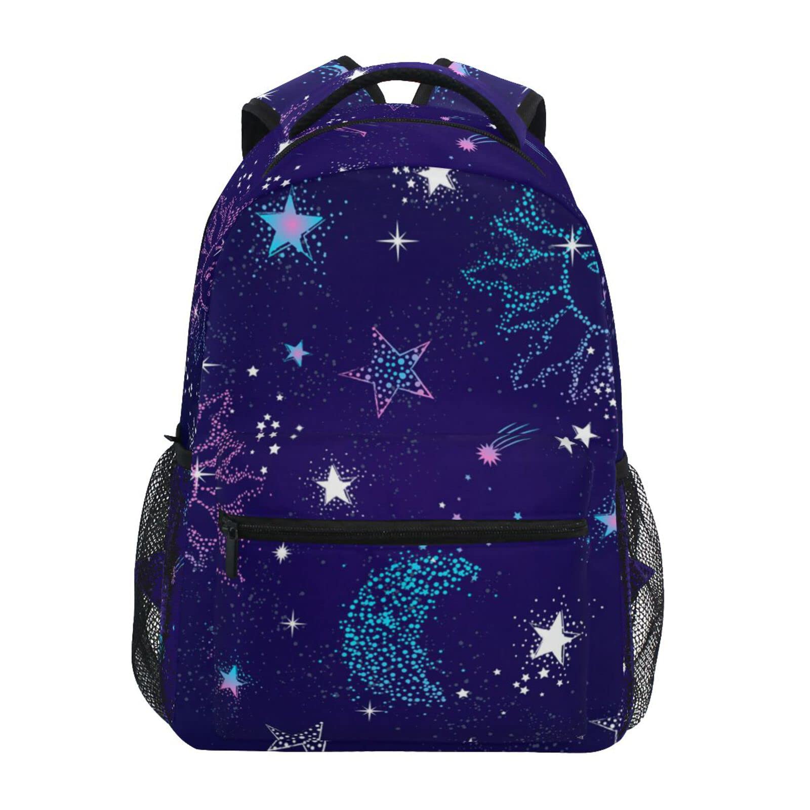 Galaxy Space Boys Backpack - Lightweight Classic School Backpack for Teens & Students | Durable Bookbag for School, Travel & Daily Use (Model 21002471)