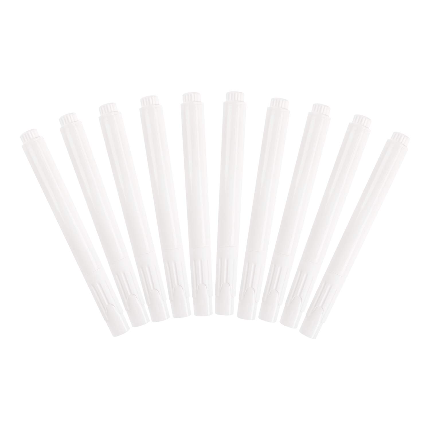 10-Pack Liquid Chalk Markers - Dust-Free, Erasable, Non-Toxic Wet Erase Pens for Chalkboards, Whiteboards & Glass - Fine Tip for Office, Classroom, Restaurant & Home Decor Use