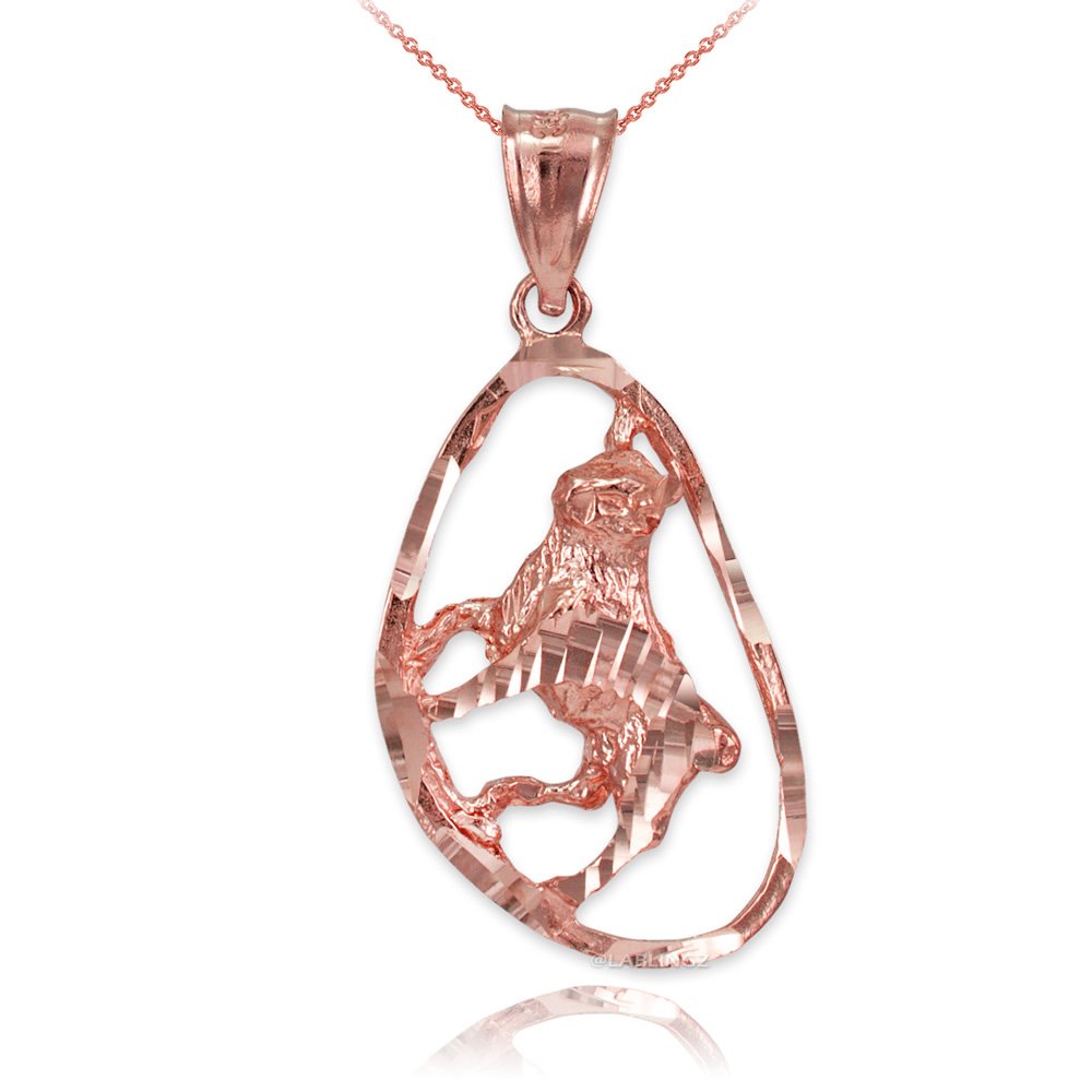 10K Rose Gold Taurus Zodiac Necklace for Women - Dainty Constellation Pendant - Perfect Birthday Gift & Everyday Jewelry for Zodiac Lovers