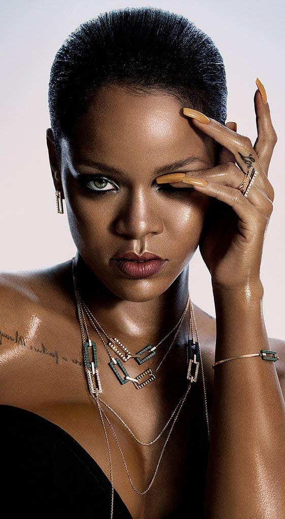 Fruzelg Rihanna Nails Poster 12x24 Inches - Celebrity Wall Art Decor for Bedroom, Living Room & Office