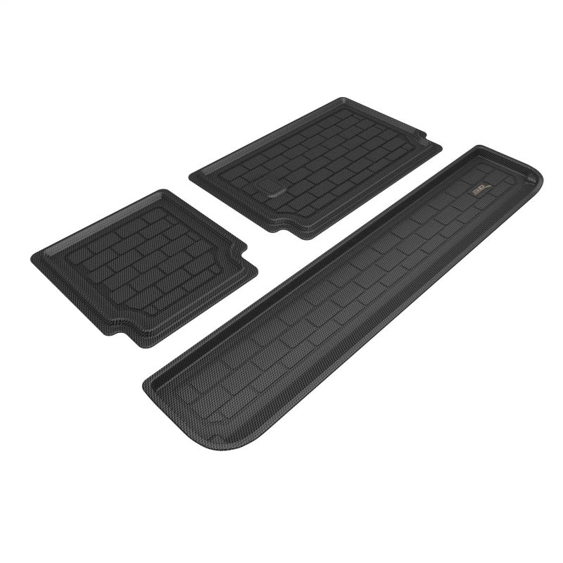 3D Maxpider Kagu Black Cargo Liner for 2023-2024 Toyota Sequoia | Custom Fit Floor Mat | All-Weather Protection | Perfect for Road Trips & Family Adventures