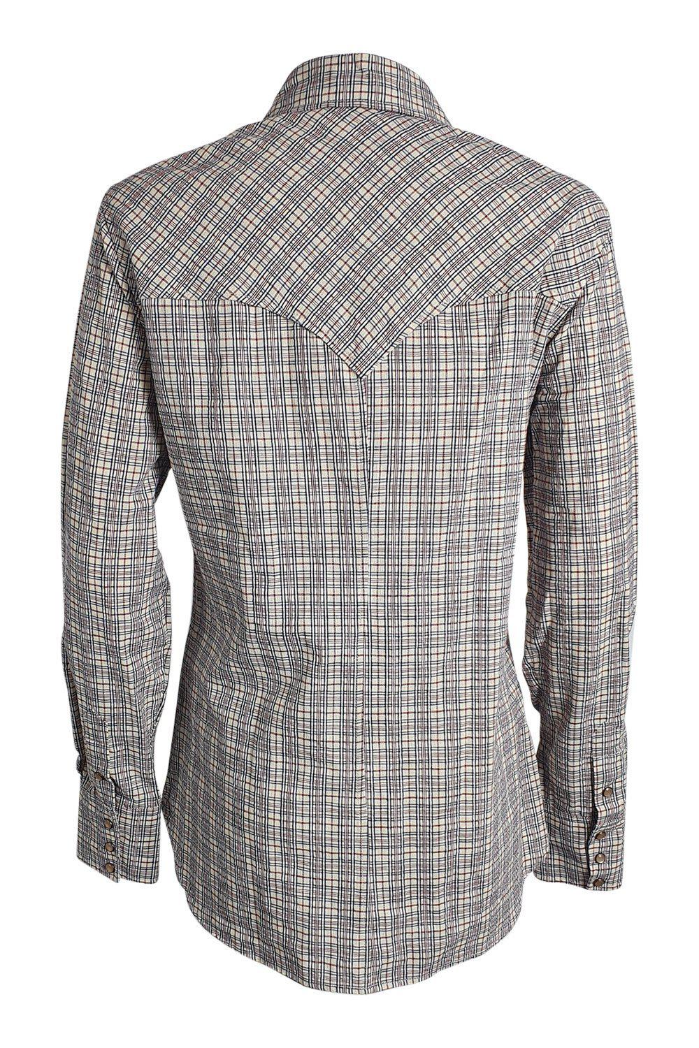 ISABEL MARANT 100% Cotton Pink & Grey Checked Cowgirl Shirt Women's Size 38 - Western Style Button Up Top for Country Music Festivals & Rodeo Events
