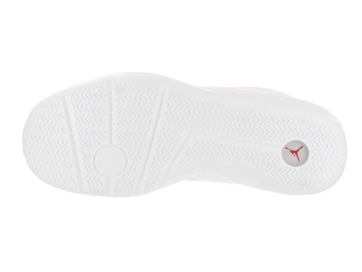 Nike Jordan Men's Eclipse Chukka Basketball Shoes - White/Gym Red/Black - Size 13 US - Perfect for Court Play, Streetwear & Casual Style