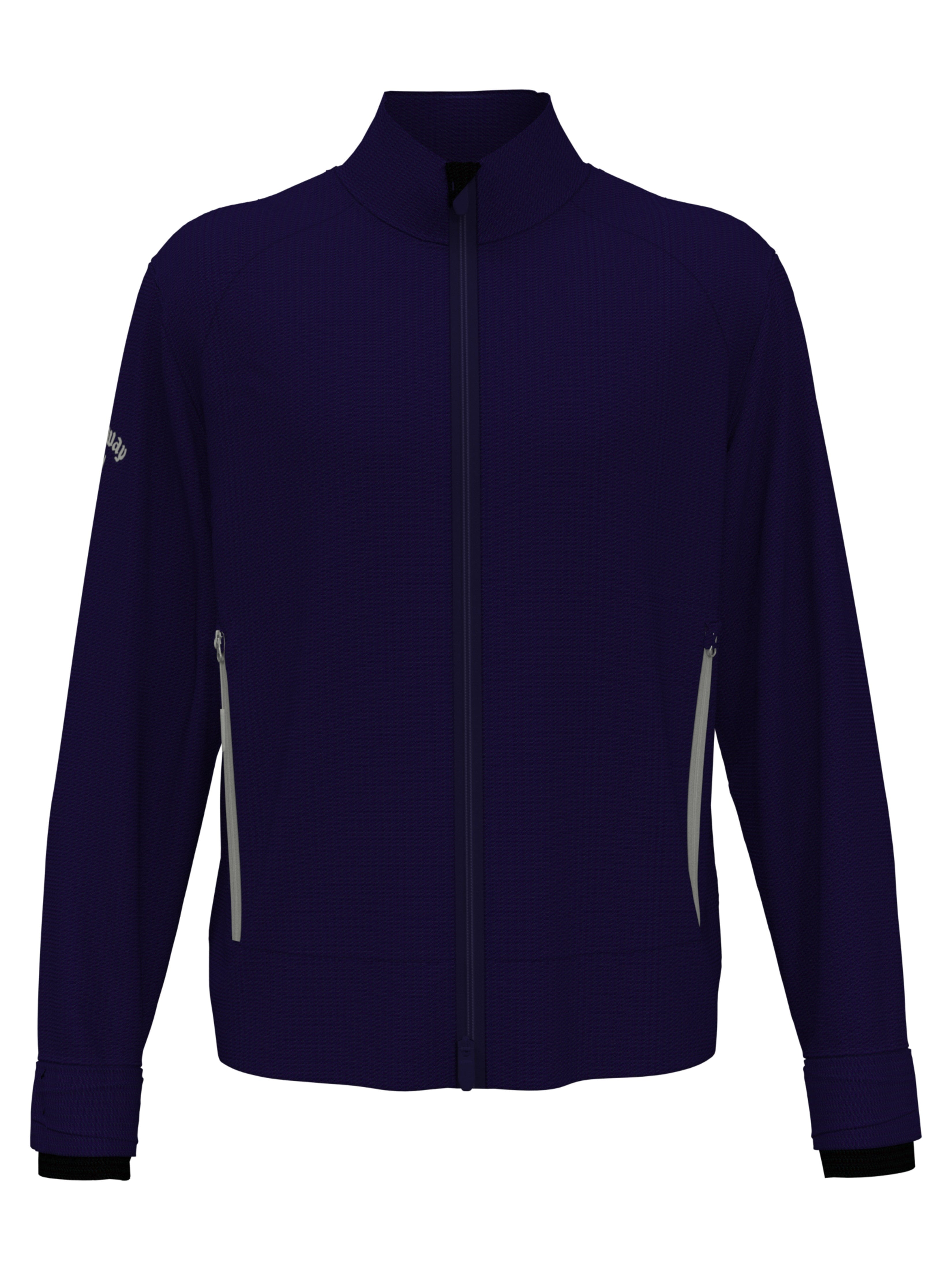 Premium Men's Full Zip Golf Jacket - Waterproof & Windproof Stormguard for Outdoor Sports & Casual Wear