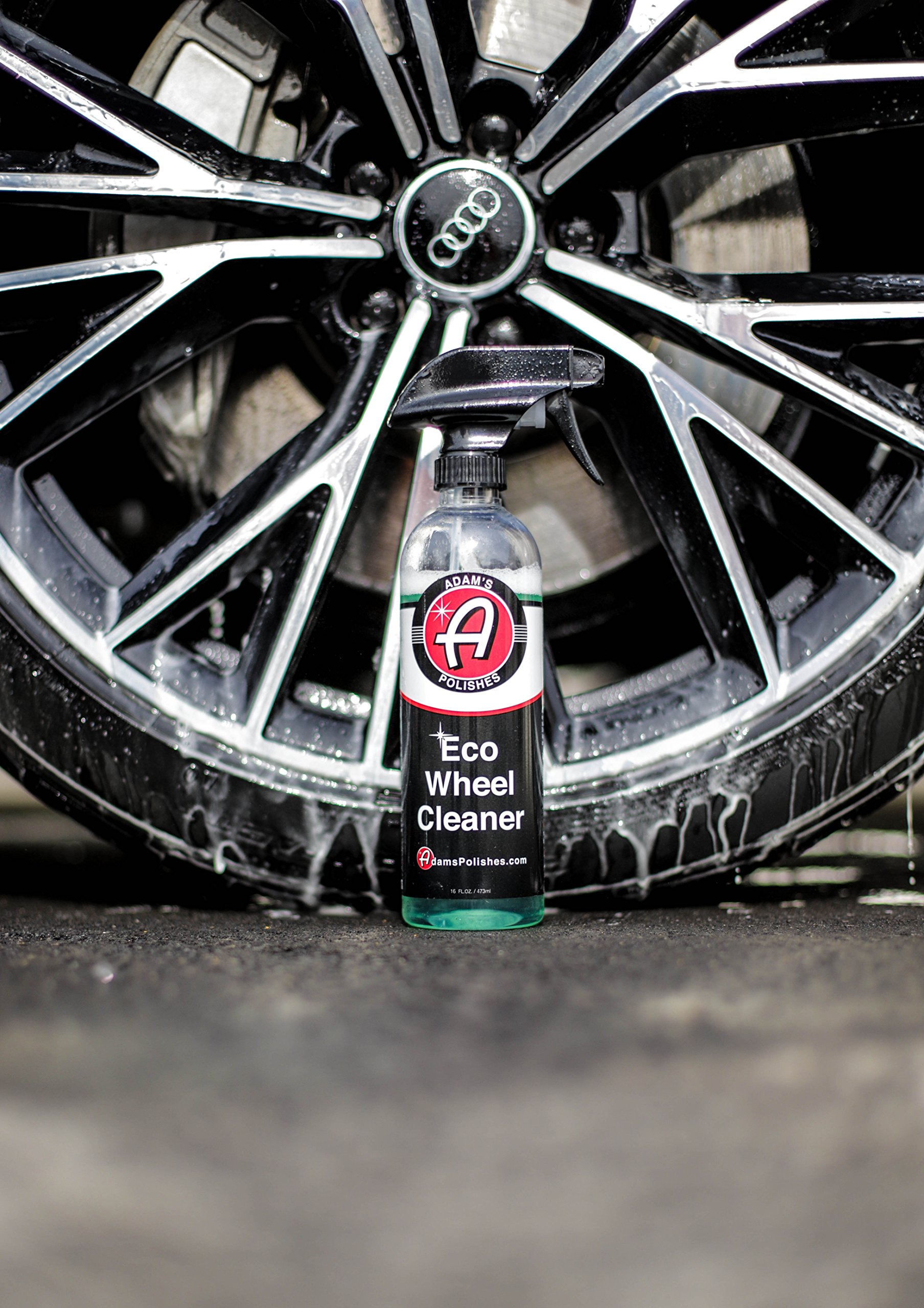 Adam's Polishes Eco Wheel Cleaner - 5 Gallon (640 fl oz) | pH Neutral, Safe for All Wheels | Perfect for Car Detailing, Auto Shops & Fleet Cleaning