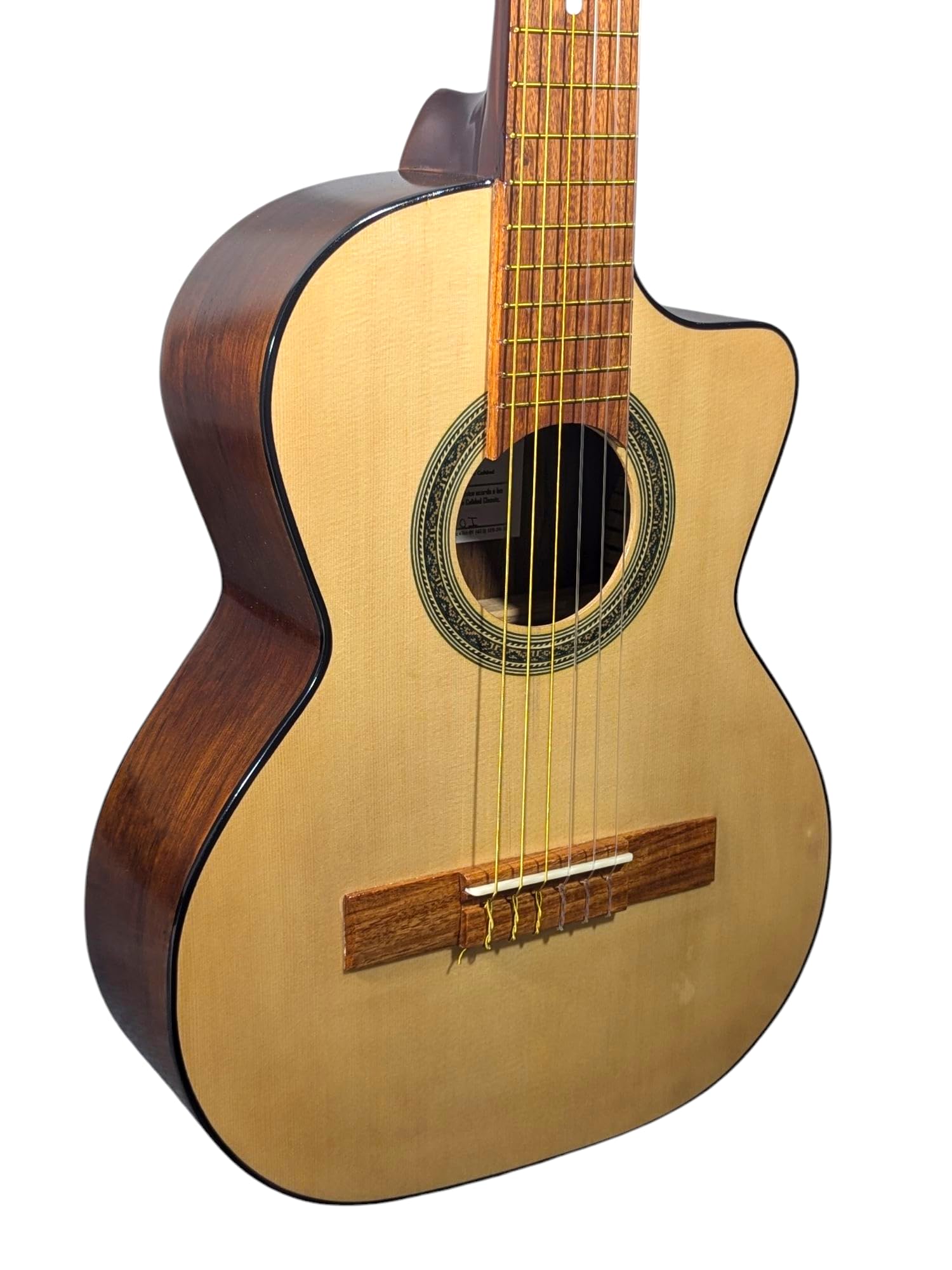 Handmade Mexican Cedar Requinto Guitar - Premium Sound Quality with Free Gig Bag | Perfect for Mariachi, Folk & Traditional Music Performances