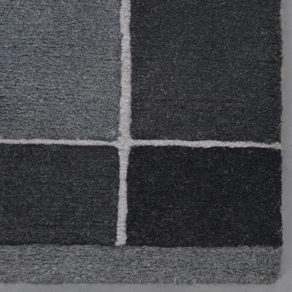 Handmade Rugnique Hand-Knotted Wool Rug - Premium Quality, Non-Slip, Durable for Living Room, Bedroom & Home Decor