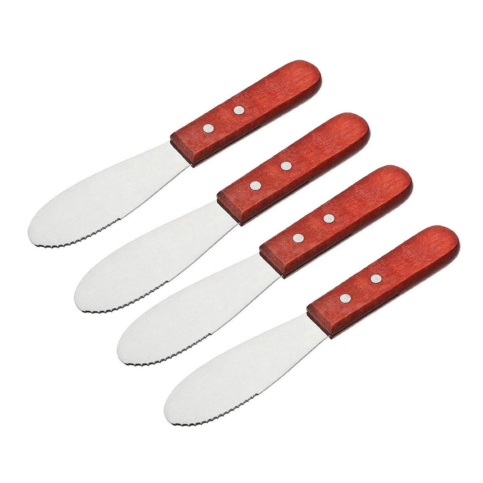 Premium Stainless Steel Butter Knife Set - 8