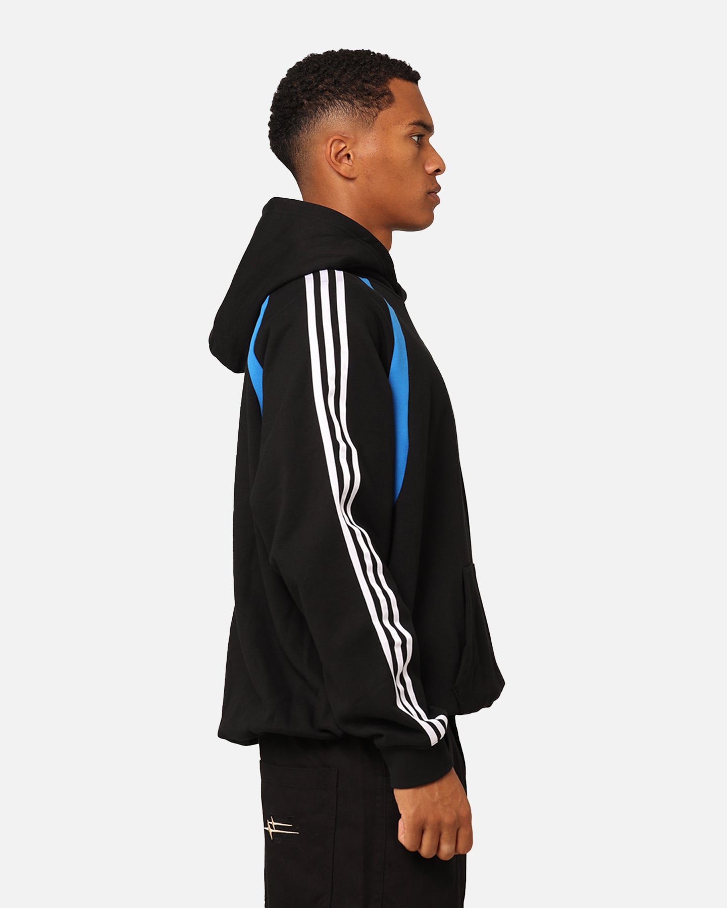 Adidas Oversized Hoodie for Men & Women - Black Cotton Pullover Hooded Sweatshirt | Casual Streetwear for Gym, Lounge & Everyday Wear