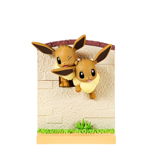 Pokemon Waited For You Collection 3 Inch Re-Ment Collectible Toy Figures - Cute Miniature Display for Anime Fans, Home Decor, and Gift Giving