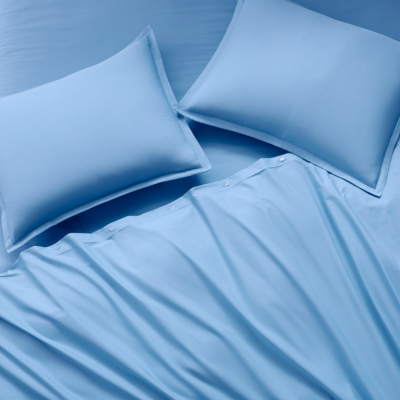 Premium Paradise Percale Sham - Soft 100% Cotton Pillowcase for Luxury Bedding - Perfect for Master Bedroom, Guest Room & Hotel Decor