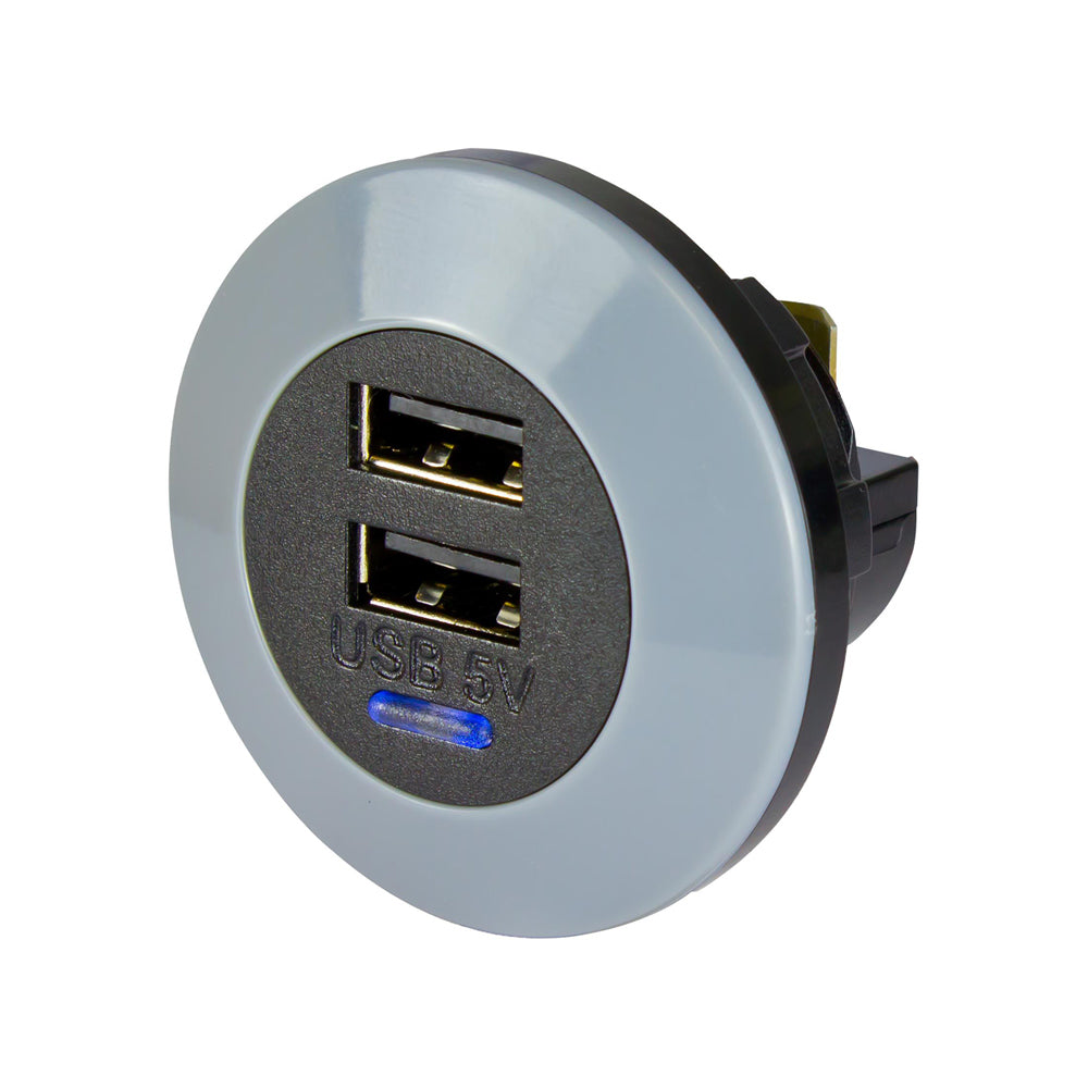 Alfatronix Powerverter Dual USB Car Charger - 2 Port 1.5A Fast Charging Adapter for iPhone Android Devices - Perfect for Road Trips & Travel Accessories
