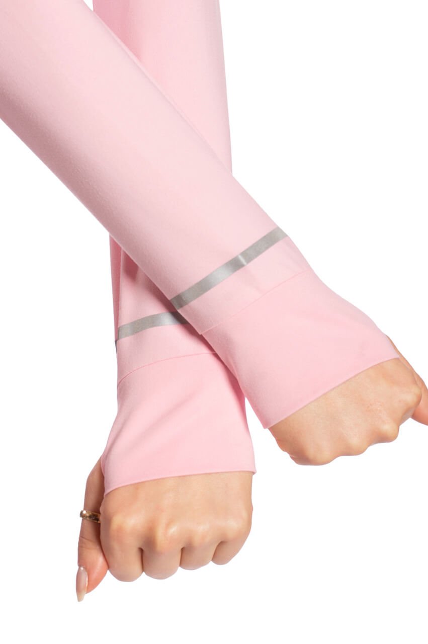 Light Pink Fabulous Mock Pullover Sweater - Women's Casual Knit Top for Everyday Wear & Layering | Perfect for Office, Dates, and Weekend Outfits