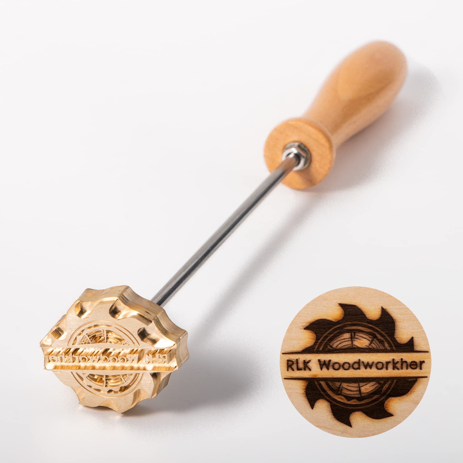 STAMTECH Custom Branding Iron for Wood, Leather, Meat & Plastic - 1.5