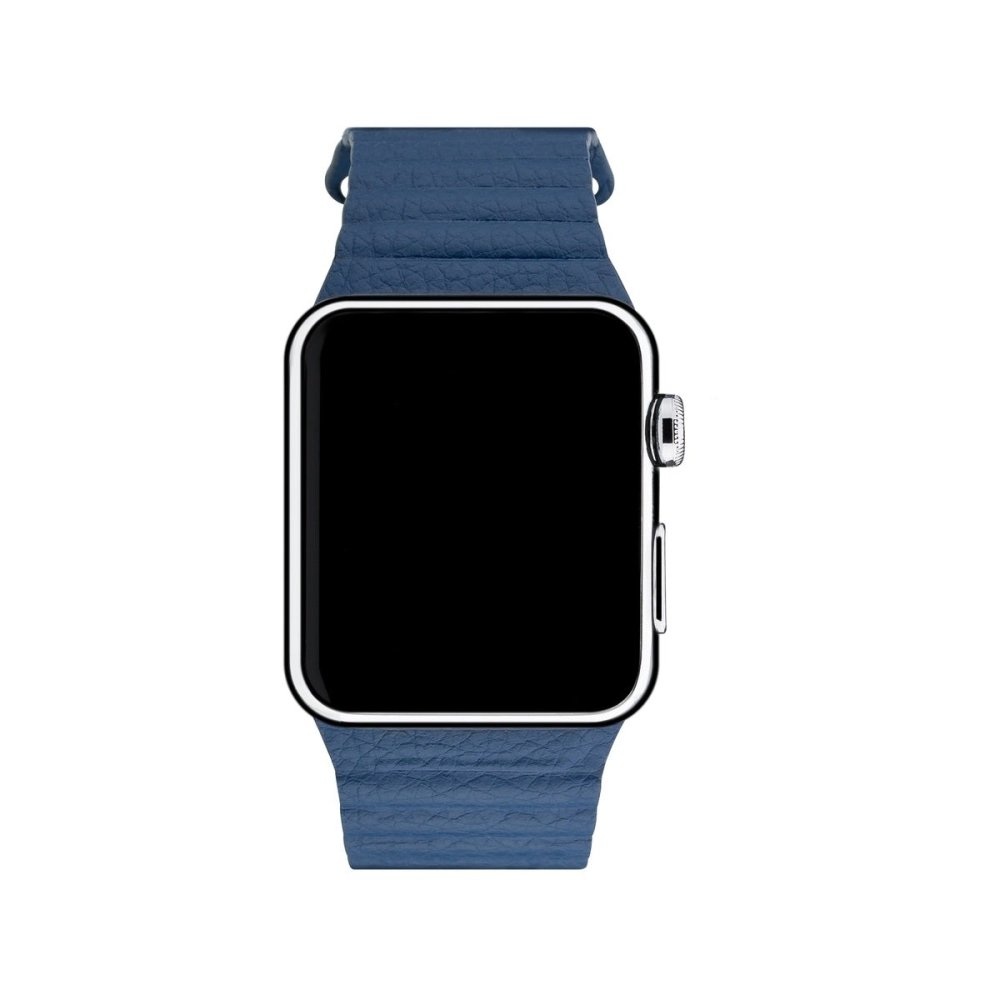 3SIXT Genuine Leather Apple Watch Band for 38mm/40mm - Premium Replacement Strap for Workout, Office & Casual Wear