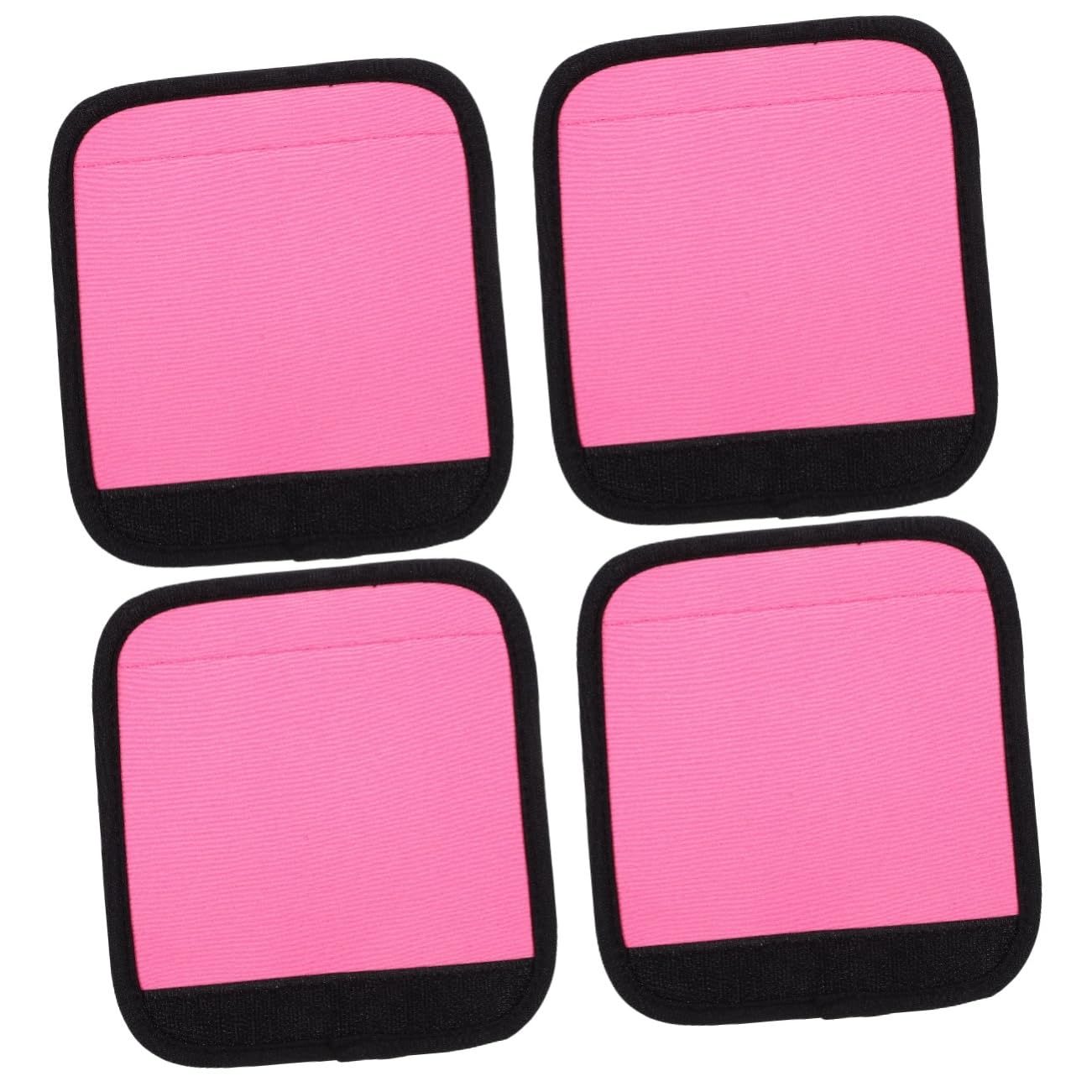 TOYANDONA 4pcs Luggage Handle Covers - Soft & Flexible Suitcase Handle Wrap Set for Travelers - Easy to Identify Your Bag at Airport - Perfect for Business Trips, Vacations and Frequent Flyers