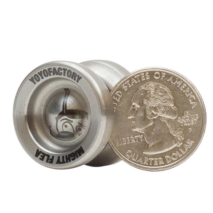 YoYoFactory Mighty Flea Undersize Professional Yo-Yo - Perfect for Kids & Beginners - Great for Tricks, Competitions & Outdoor Play
