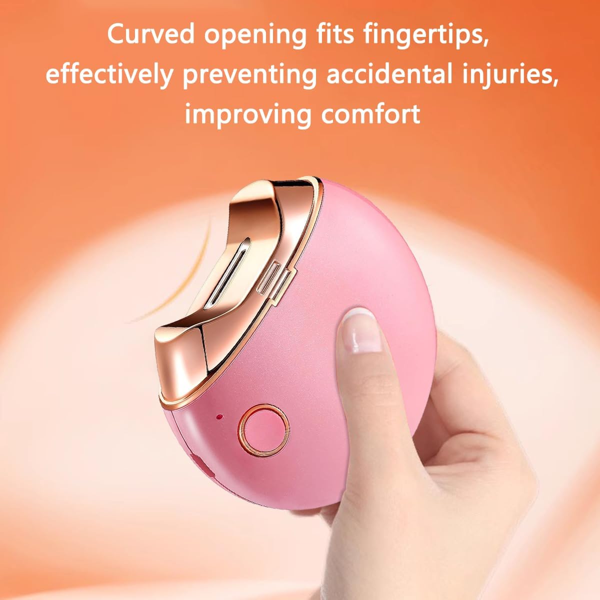 Electric Nail Clipper & File Set - Automatic Safety Nail Trimmer for Adults, Elderly & Kids - Perfect Caregiver Gift for Home, Travel & Nursing Communities (Portable Nail Care Kit)