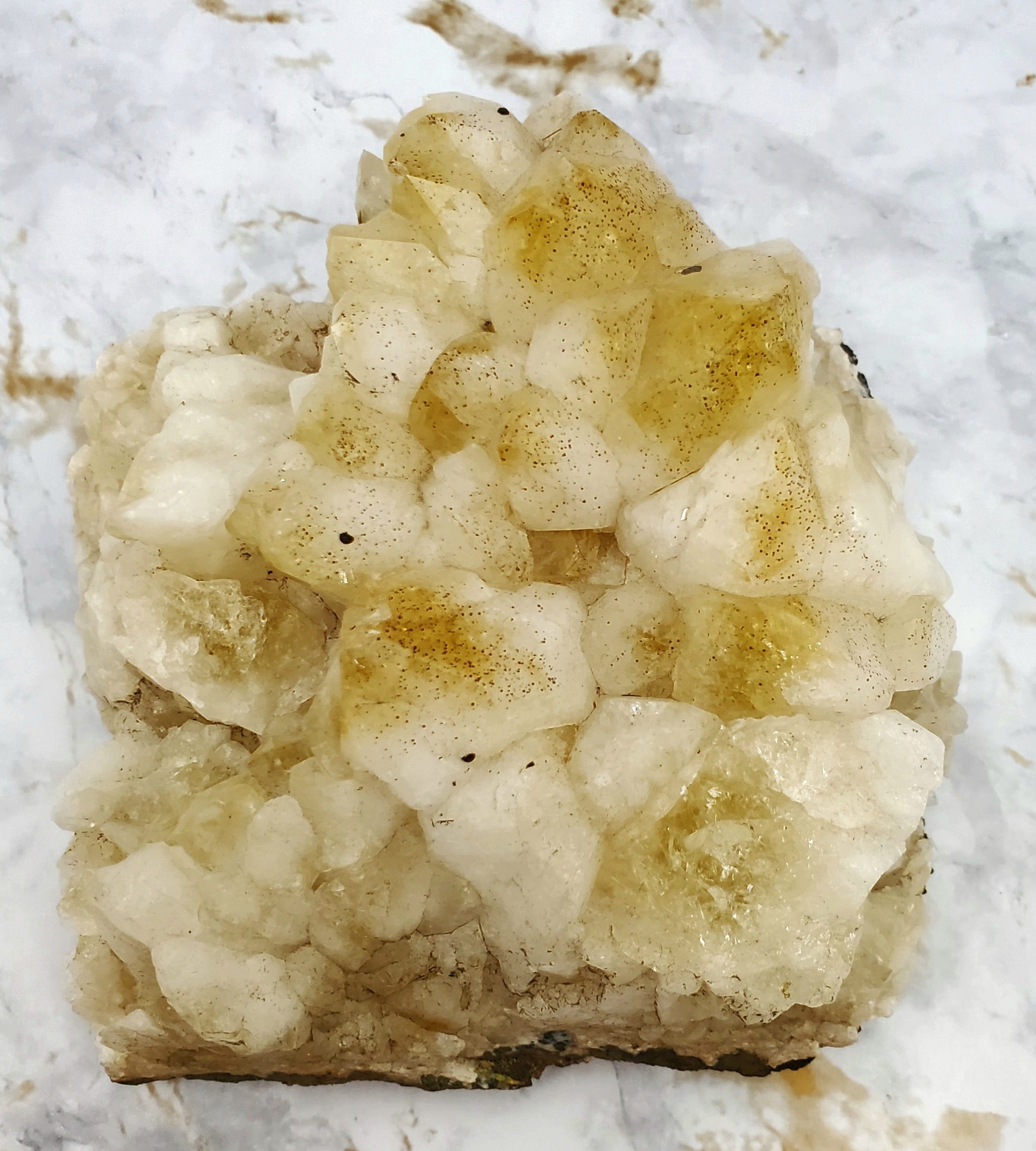 Natural Citrine Crystal Cluster - 77g Raw Healing Stone for Home Decor, Meditation & Energy Healing | Perfect for Spiritual Gifts & Feng Shui