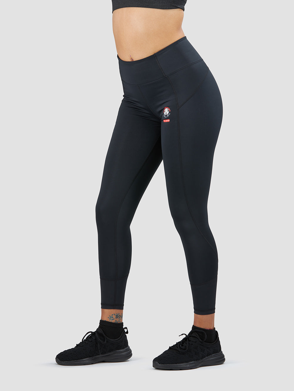 High Waist Power Leggings for Women - Black Workout Leggings for Yoga, Running & Gym - Comfortable & Stretchy Fitness Tights