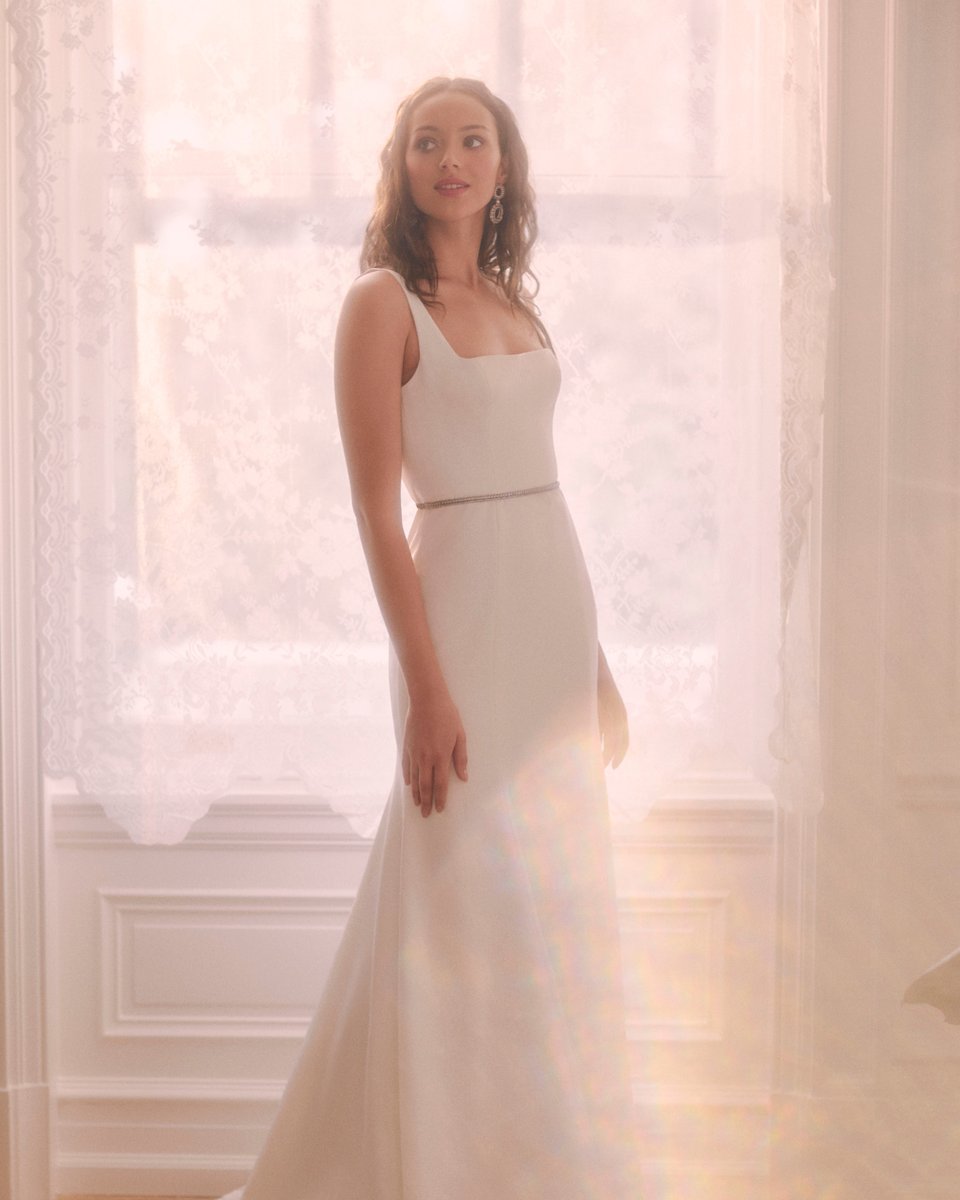 Jenny Yoo Portia Gown - Elegant Wedding Dress for Brides | Perfect for Beach, Garden & Formal Weddings