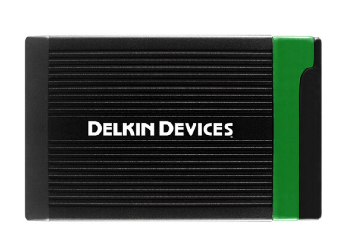 Delkin Devices USB4 CFexpress Type B Memory Card Reader - High-Speed Data Transfer for Professional Cameras & 4K Video Editing