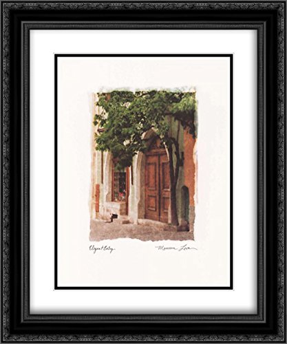 Love, Maureen 15x17 Black Ornate Framed Double Matted Museum Art Print - Elegant Entry Wall Decor for Living Room, Bedroom & Entryway
