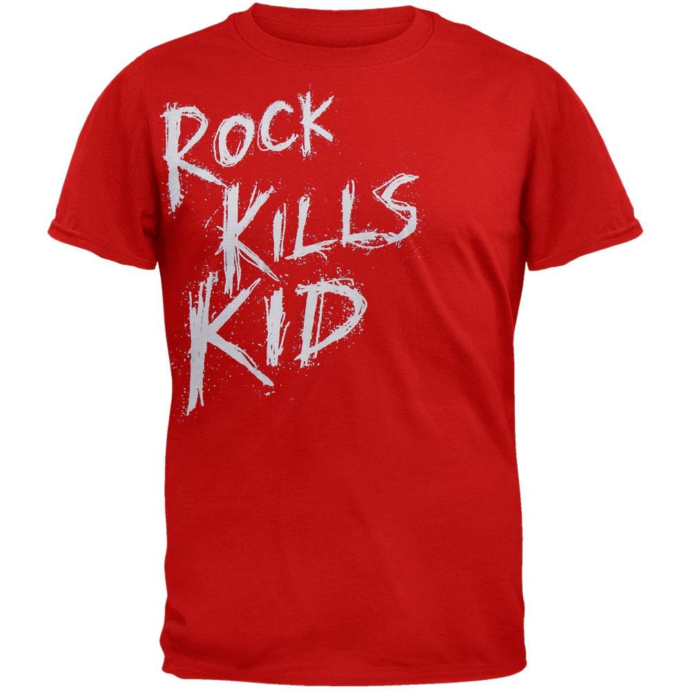 Rock Kills Kid Band Merch - Vintage Scratch Logo Graphic T-Shirt for Men & Women | Punk Rock Concert Outfit & Casual Streetwear