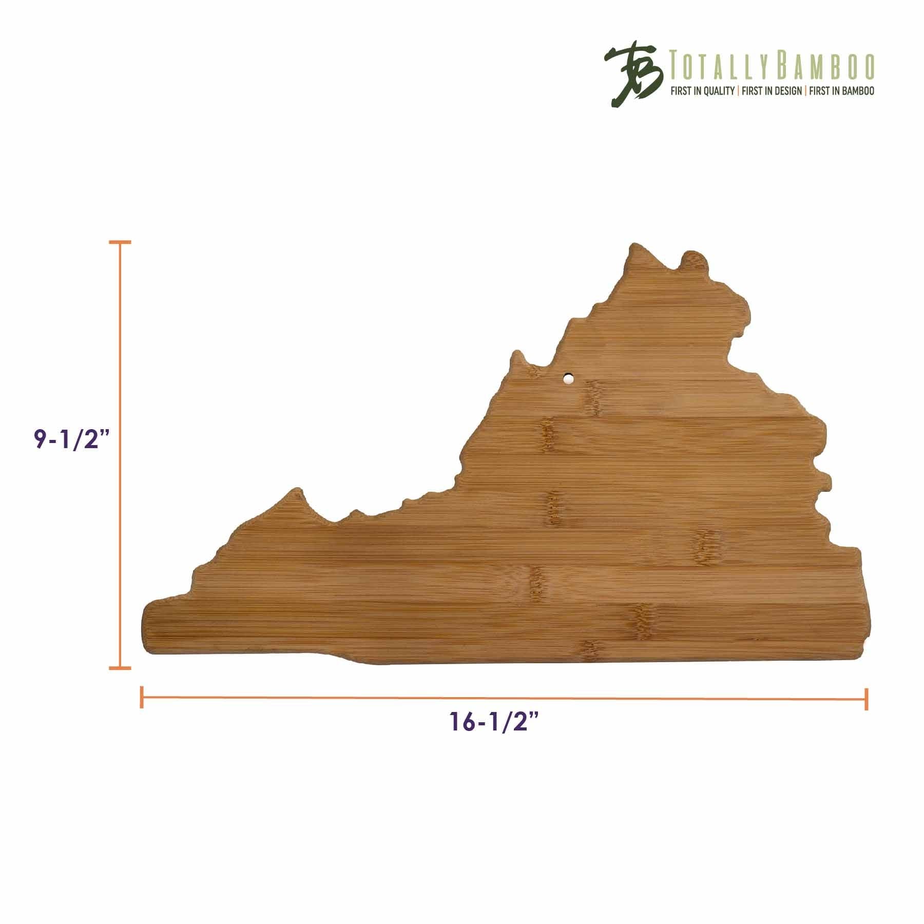 Virginia Wooden Cutting Board 16.5