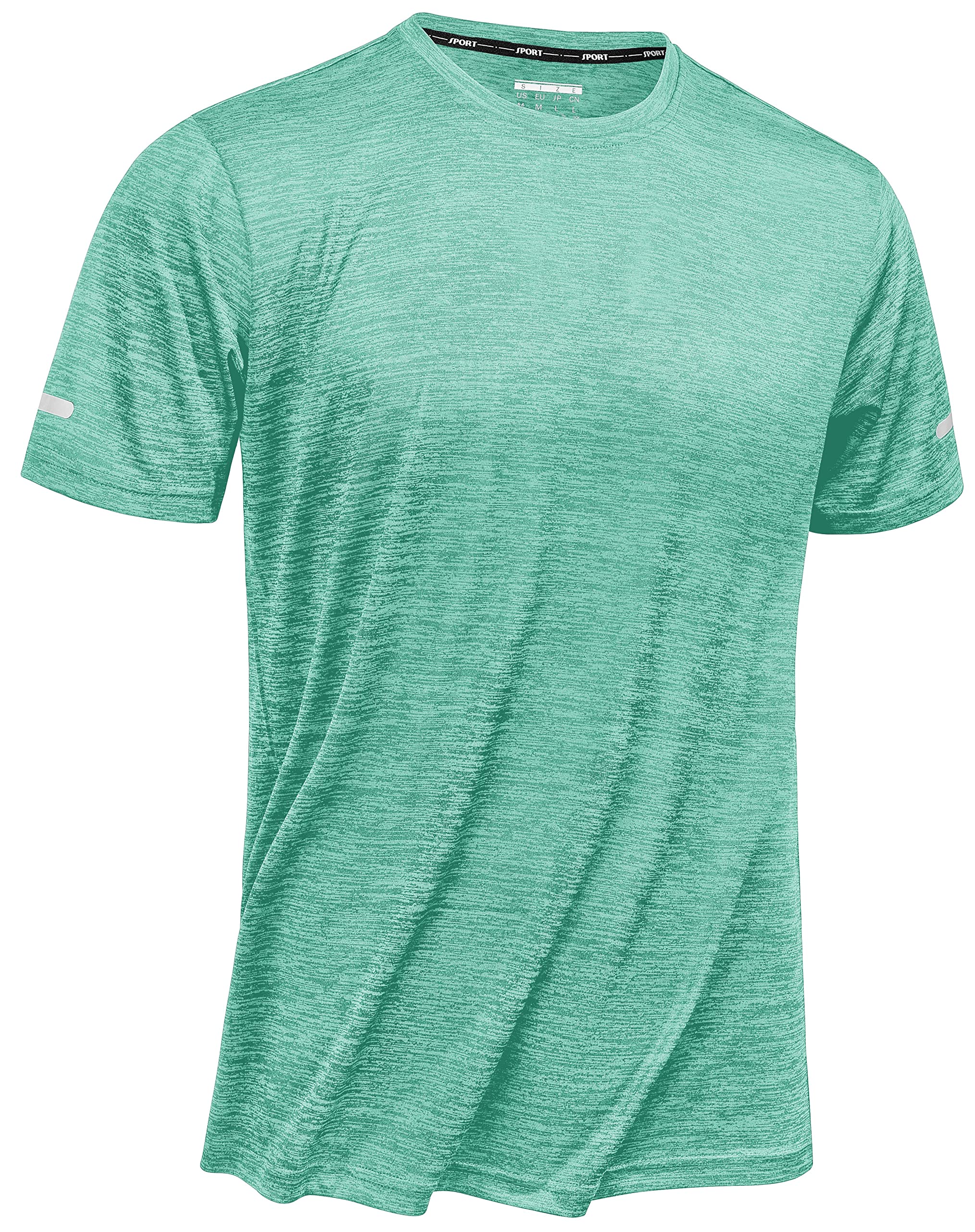 TACVASEN Men's Workout Shirts - Short Sleeve Athletic Dry Fit T-Shirts for Running, Gym & Training - Breathable Moisture Wicking Crewneck Tee for Active Lifestyle & Sports Performance