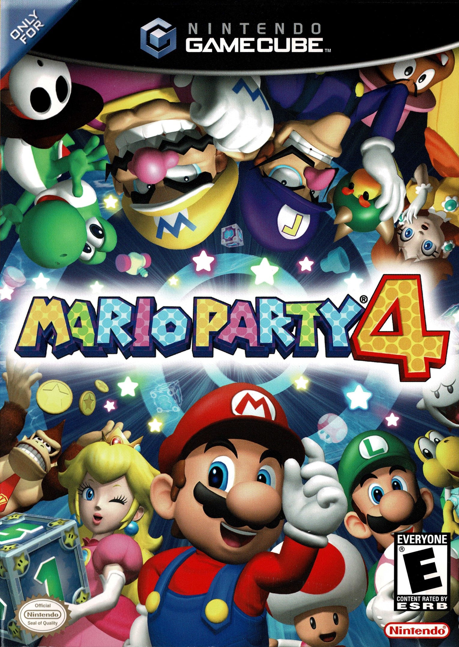 Used Mario Party 4 GameCube Video Game - Classic Multiplayer Party Game for Nintendo GameCube - Perfect for Family Game Nights & Retro Gaming Parties