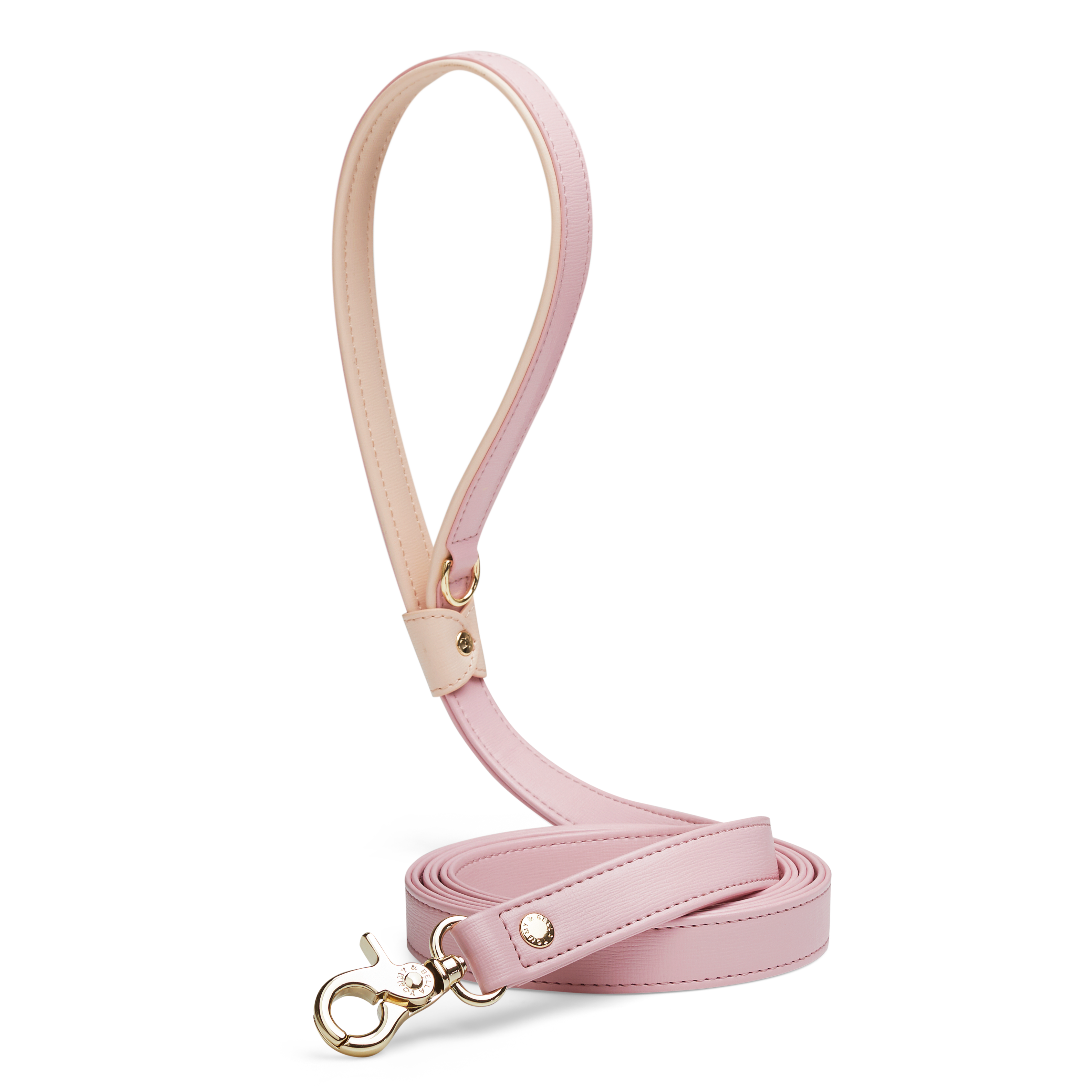 Pink and Tan Dog Leash - Durable Nylon Pet Leash for Small, Medium & Large Dogs - Perfect for Walking, Training & Outdoor Adventures