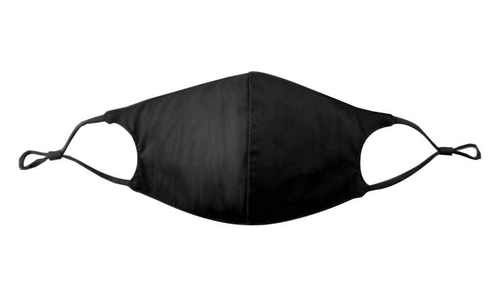 Unisex Cotton Face Mask - Breathable Reusable Cloth Mask for Men & Women - Outdoor, Travel & Daily Protection - Black