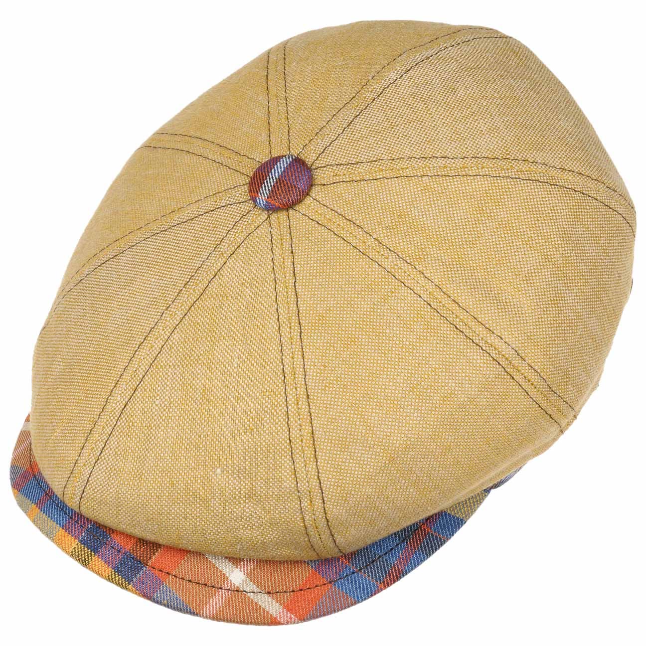 Lierys Men's Classic Linen Flat Cap - Vintage Style Summer Hat for Urban Fashion, Outdoor Activities & Casual Wear