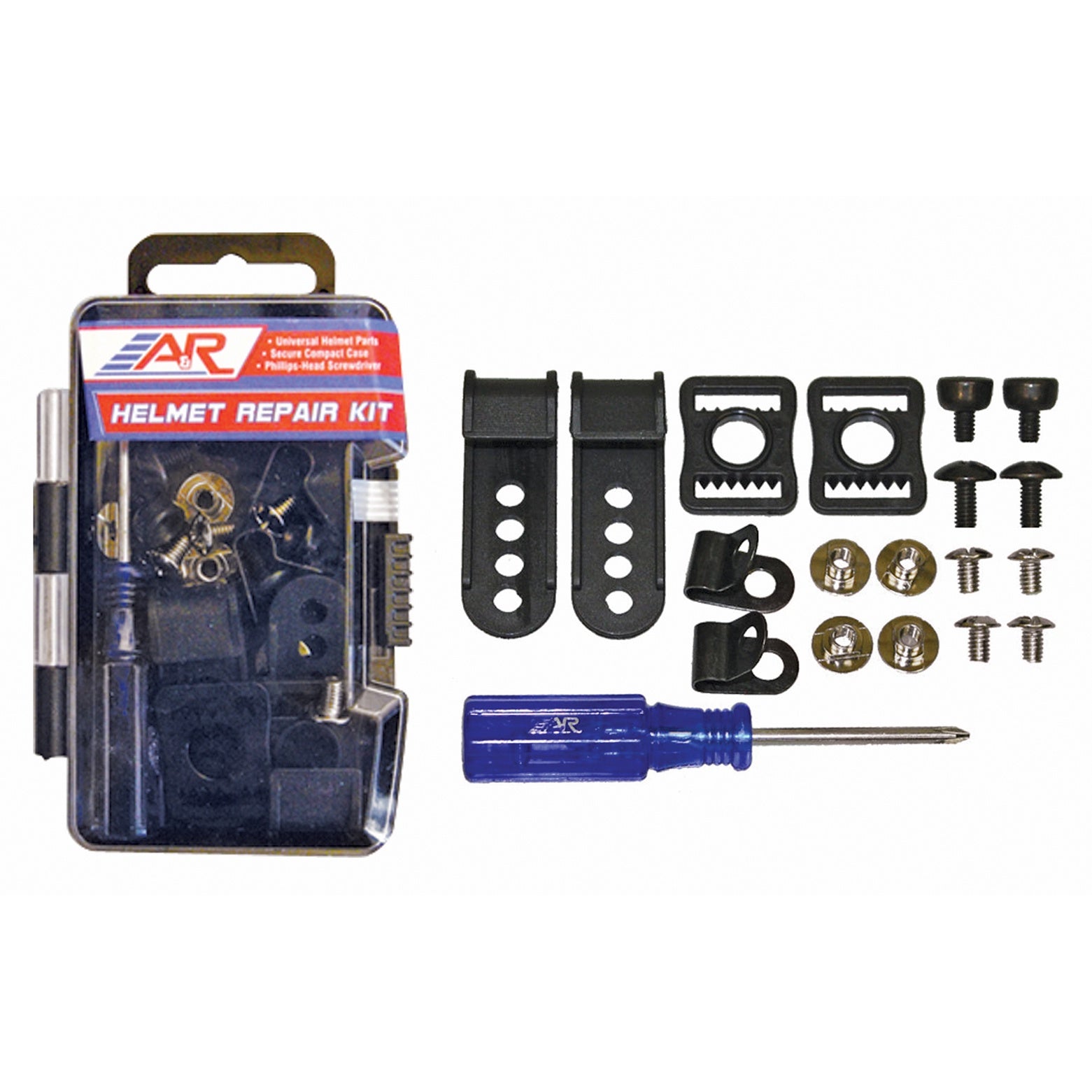 A&R Hockey Helmet Repair Kit - Durable Helmet Fixing Kit for Ice Hockey & Field Hockey - Perfect for On-Ice Repairs & Equipment Maintenance