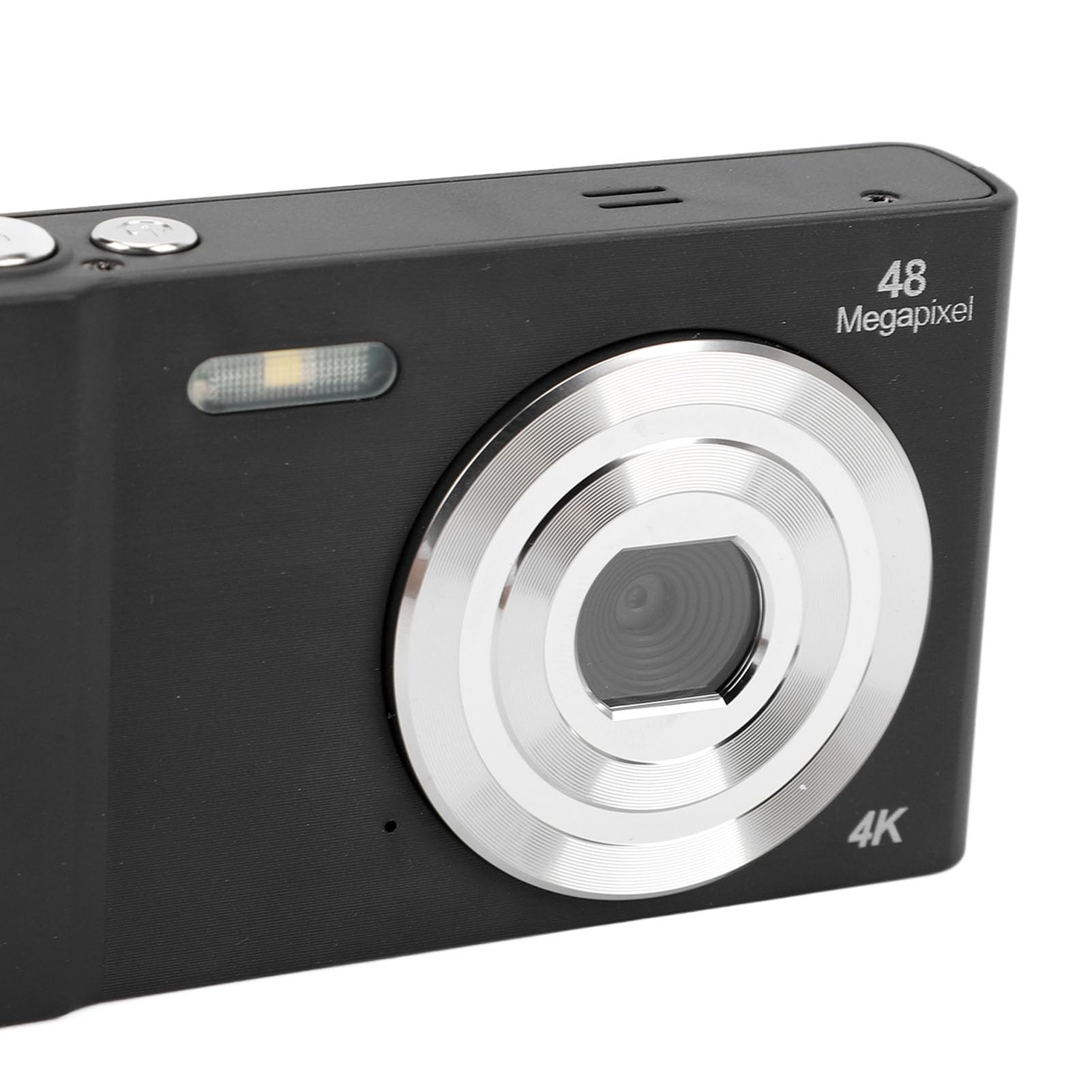 4K Digital Camera 48MP with 16X Zoom, 2.4 Inch IPS Screen & CMOS Sensor - Compact Point and Shoot Camera Supports 128GB SD Card - Perfect for Travel Photography, Vlogging, and Outdoor Adventures