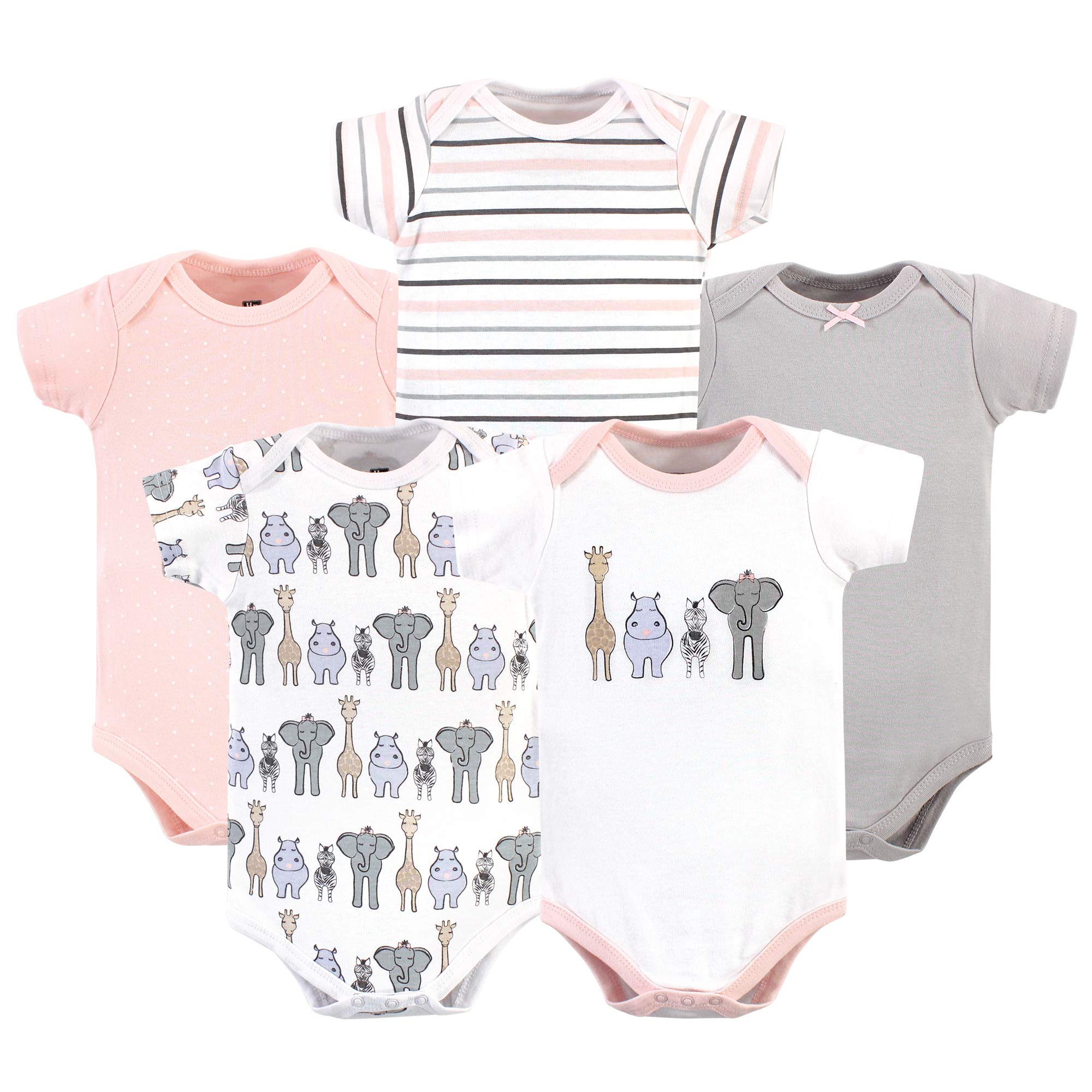 Hudson Baby Cotton Bodysuits for Boys & Girls - Soft & Comfortable for Daily Wear