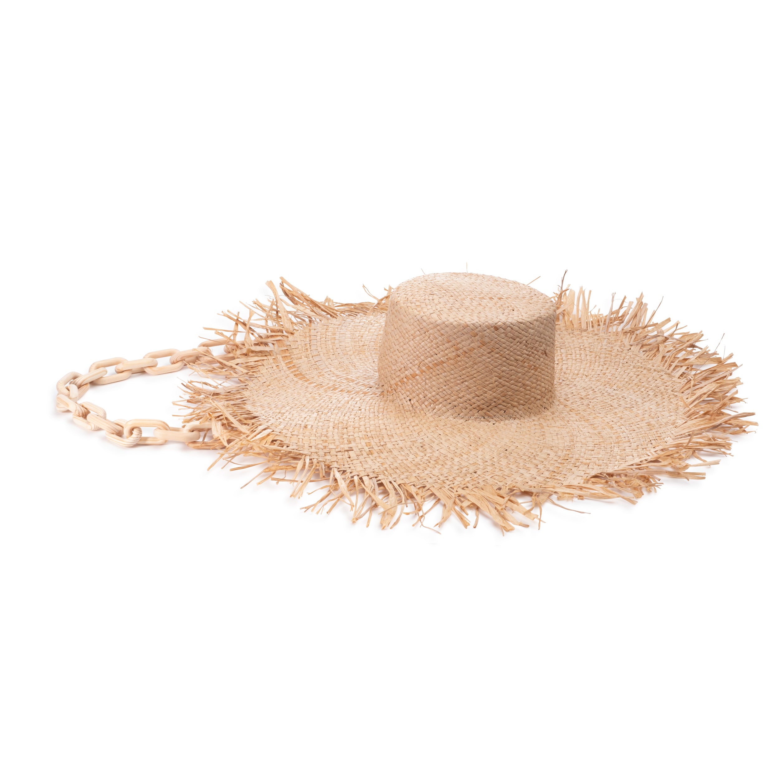 Valentina Raffia Wide Brim Sun Hat for Women - UPF 50+ UV Protection, Summer Beach Hat, Boho Straw Hat for Outdoor, Travel, and Vacation