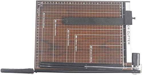 Professional A4 Paper Cutter & Trimmer - Heavy Duty Steel Scrapbooking Tool for Office, Photos, Labels & Craft Projects | Perfect for Document Cutting, Photo Albums & DIY Projects